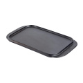 Cast Iron Double Griddle Plate for BBQ